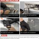 Upgraded W10404050 W10238287 Washer Lid Lock Latch Assembly Compatible for Whirl-pool Ken-more May-tag Ama-na Washer - Replaces W10404050VP W10744659 AP5263307 PS3497627 by Puxyblue