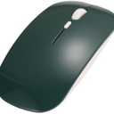 HENGHUI Bluetooth Mouse Compatible with iPad Galaxy Tab Tablet Cute Colorful Color Mouse (DarkGreen)