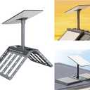Adjustable Starlink Roof Ridge Mount Gen 3 Starlink Mounting Kit Gen 3, Starlink Roof Mount Kit with Pipe Adapter