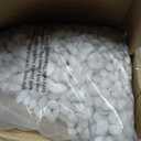 10lb Natural Polished White Pebbles, 1/2 Inch Decorative Rocks