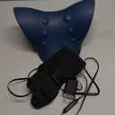 Neck Stretcher for Neck Pain Relief, Heated Cervical Traction Device Pillow with Graphene Heating Pad, Neck and Shoulder Relaxer for TMJ Pain Relief and Cervical Spine Alignment (Dark Blue)