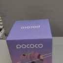 POCOCO Galaxy Star Projector for Bedroom with Replaceable Optical Film Discs, Home Planetarium Night Light Projector with High-Definition Soft Light for Relax, Study, and Meditate, Stress Relief Gifts (Black)