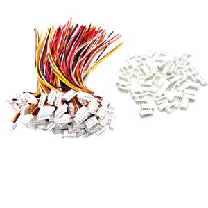 60 Pairs 28AWG 150mm Mini Micro JST PH 2.0mm Pitch 5 Pin Female Connector and Male Plug Wire Cable for RC Toys PCB LED Strips Household Appliances