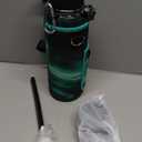 40oz Insulated Water Bottle, Triple Wall Vacuum Stainless Steel Water Bottles - Keeps Cold 48H, Reusable Metal water flask Jug for Gym, Sports, Camping, Hiking, Travel, Aurora-Green