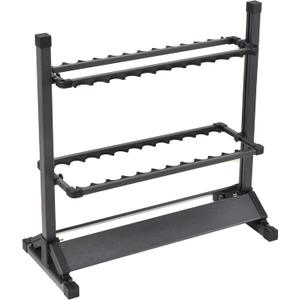 JOYWAVE Fishing Rod Holders,Aluminium Fishing Pole Holders,Portable Fishing Rod Rack,Holds Up to 24 Rods,Fishing Pole Vertical Ground Display Rack (Gray)