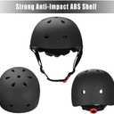 Adjustable Helmet for Ages 3-16 Kids Toddler Boys Girls Youth,Protective Gear with Elbow Knee Wrist Pads for Multi-Sports Skateboarding Bike Riding Scooter Inline skatings Longboard Roller Skate