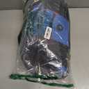 SHRRADOO Extra Large 50L Travel Laptop Backpack with USB Charging Port, College High School Backpack Airline Approved Business Work Bag Fits 17 Inch Computer for Men Women (Blue)