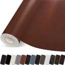Leather Repair Patch, 35X79 Inch Self Adhesive Leather Repair Tape, Large Vinyl Patch Kit for Couches, Sofa, Furniture, Car Seats, Office Chairs, Cabinets, HandbagsBrown, 35X79 Inch