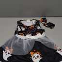 LATOBREATH Baby Girl Halloween Ghost Pumpkin Princess Costume Dress With Headband Clothes Set（12Y）