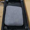 HONBAY Modular Sectional Sleeper Sofa with Pull Out Bed, Convertible L Shaped Couch with Storage Seat, Sectional Couches for Living Room,Grey