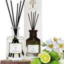 PRISTINE Himalayan Tea/Inspired by Westin Hotel Reed Diffuser for Home | Fresh Bergamot/White Tea Room Fragrance Reed Diffusers, Oil & Room Diffusers with Reed | Home Fragrance Scent Diffuser