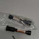 TOPSHINE Black Hitch Pin Lock, 5/8" Dia Trailer Hitch Looking Pin with Keys Keyed Alike for 2 inch Receiver