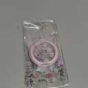 Loheckle for iPhone 15 Pro Case with Stand- Compatible with MagSafe Women Girls Cute Clear Girly Aesthetic Unique Design Soft TPU Magnetic Ring Phone Cover for Apple 15 Pro, Purple Flower