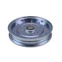 AIVWUMOT Flat Idler Pulley 5021976 Compatible with Ferris Anapper Pro 5600184 5102831 5600184 21976 1/2" OD 6-3/4"