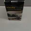 Small Portable Space Heater for Indoor Use - VOCRS 1500W PTC Electric Heater with Thermostat, Remote Control, 12H Timer, Eco and Fan Mode, Rapid and Safe Heating for Bedroom, Office