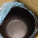 47th & Main Rustic Finished Planter/Pot, 7" Diameter, Copper/Blue