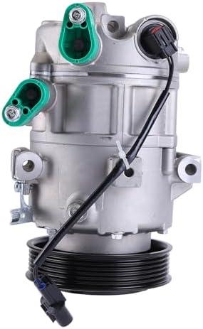 Hiolpen Air Conditioner A/C Compressor Compatible with 14-16 for Hyundai Elantra 13-18 for Elantra GT 14-16 for Kia Forte 14-17 for Kia Forte Koup 14-18 for Forte5 14-19 for Soul Replaces CO 29193C