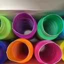 Nutty Toys Jumbo Pop Tubes - 8-Pack XL Sensory Toys - Creative STEM Learning for Kids - Connect & Pop! Top ADHD Autism Fidget 2026, Best Boy & Girl Easter Essentials & Easter Basket Stuffers Gift Idea