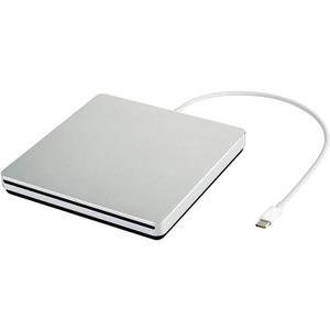 Oulin External CD DVD Drive USB C CD DVD Burner/Writer Slim Portable Slot in CD DVD Reader for MacBook Pro/Air/Mac/Laptop/Windows10 (Sliver)
