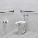 American Standard 5901110T.020 Commercial Heavy Duty Open Front Elongated Toilet Seat, White