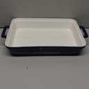 Ceramic Casserole Dish For Oven - 10.6 x 7.2 x 2.3 - Funny Gift for Bakers and People That Like To Cook or Housewarming Gift Idea