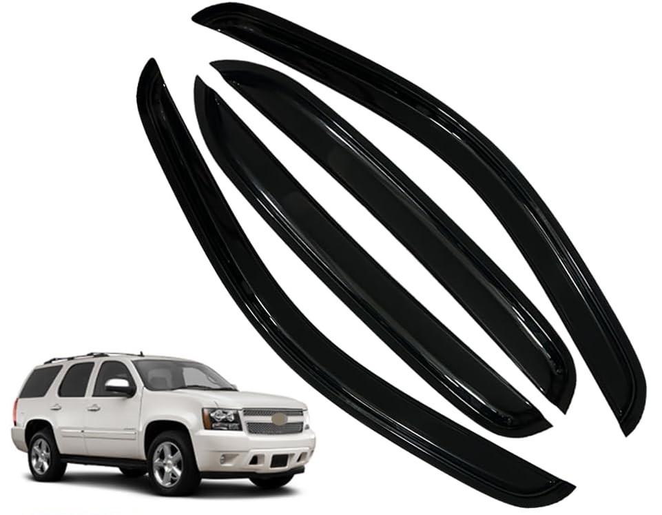 Tape-on Rain Guards，Side Vent Visors Shades Window Deflectors 