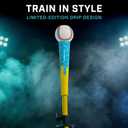 GoSports Baseball & Softball Drip Batting Tee - Adjustable (26.5" - 40") Tripod Hitting Tee with Weighted Steel Base for All Ages - Tball Practice Accessory and Baseball Training Equipment