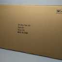 Enartly Brooklyn Bridge Wall Art Canvas Abstract Skyline New York City Painting Modern Bridge Colorful NYC Picture Framed for Bedroom Bathroom Living Room Home Office Wall Decor Large Size 58"x29" (Grey Blue NYC)