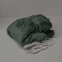 Electric Blanket Heated Throw, Extremely Soft Electric Throw Blanket with 4 Hours Auto Off & 5 Heating Levels, Heated Blanket Ideal Gift for Bedding Office Couch, 50"x60", Hunter Green