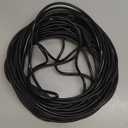 HUANCHAIN Indoor Outdoor Black Extension Cord 100 ft Waterproof, 16/3 Gauge Flexible ColdResistant Appliance Extension Cord Outside, 10A 1250W 16AWG SJTW, 3 Prong Electric Cable, ETL