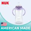NUK Mickey Mouse Large Learner Cup 10oz 2pk BPA Free, Spill Proof Sippy Cup