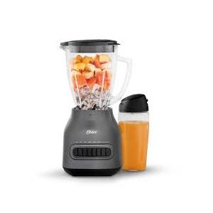 Oster Easy-to-Clean Blender with Dishwasher-Safe Glass . Blend-n-Go Cup: 700W, 8 Speeds, Smoothie Blender