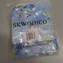 2 x DanceForma Flowers Pattern Ballet Chiffon Wrap Skirts Skwodico WSK2212 (One Size)