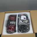 LED taillights for Ford Bronco 2021-2026 2/4 Door, Red lens taillight assemblies, Taillights Replacement with Plug & Play Design (B)