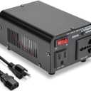 LVYUAN Voltage Transformer Converter 500 Watt Step Up/Down Convert from 110120 Volt to 220240 Volt and from 220240 Volt to 110120 Volt with US Outlet, Universal Outlet, Circuit Breaker