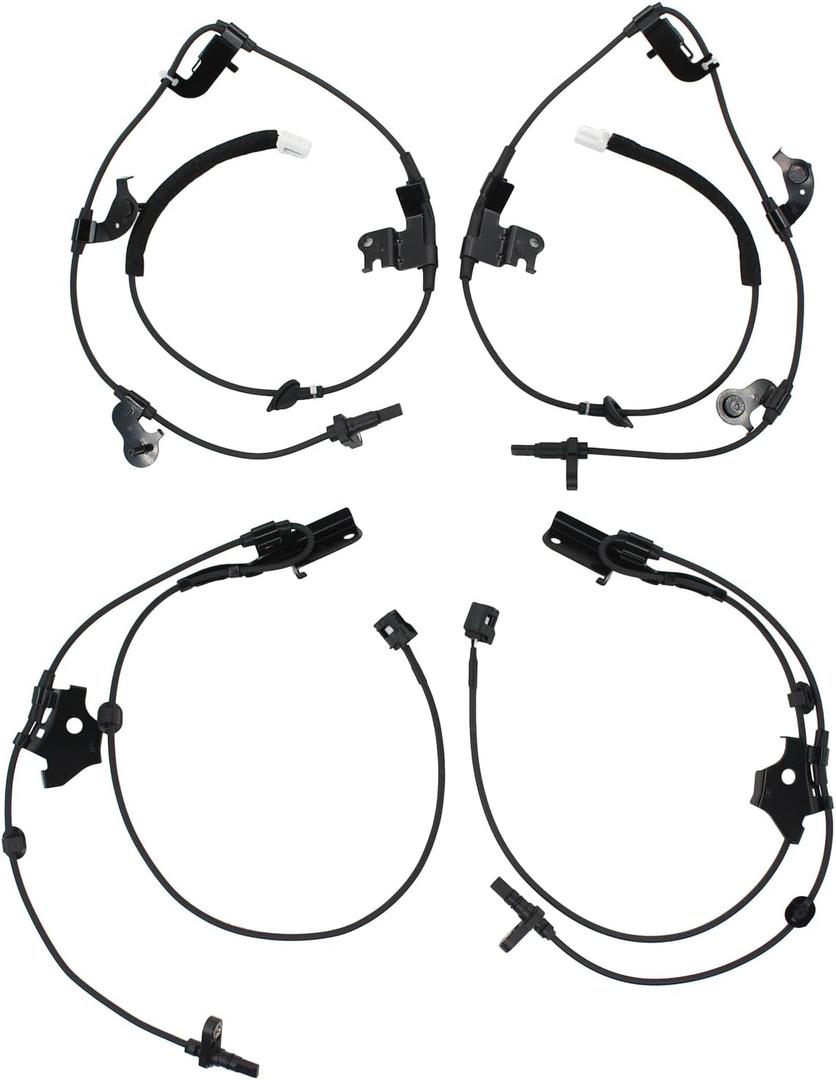 Front Rear Left Right ABS Wheel Speed Sensor Set for Toyota RAV4 AWD 2014-2018