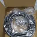 Alloxity12FT Propane Hose Adapter 1lb to 20lb with Gauge, Propane Tank Adapter 20 lb to 1 lb Converter, Gas Line Hose for Weber Q Grill, Coleman Camp Stove, Blackstone Griddle, Buddy Heater