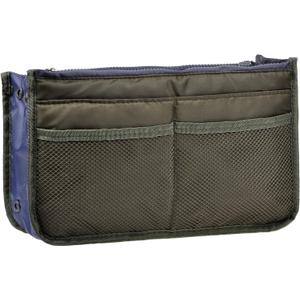 Vercord Purse Organizer Insert for Handbags Bag Organizers Inside Tote Pocketbook Women Nurse Nylon 13 Pockets Army Green Small