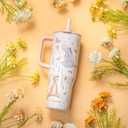 Zak Designs Winnie the Pooh 30oz Spill-Proof Insulated Travel Tumbler | BPA Free, Silicone Straw, Handle, Cupholder Friendly, Dishwasher Safe, For Office, Home, Travel, Work, Gym Fitness
