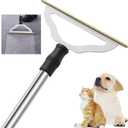 GOSEDER Carpet Rake for Pet Hair Removal  Reusable Pet Hair Remover for Carpet Long Handle, Advanced Dog Hair Broom, Cat Fur Brush, Lint Remover Scraper for Carpets, Rugs, Mats, Couch, Furniture