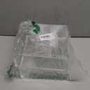 Cocktail Napkin Holder, Acrylic Napkin Caddy for Table, Square Napkin Dispenser for Bar, Kitchen, Party, Dinner, 5.5x5.5x2" (Clear) 2 PCS