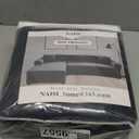 NAISI Couch Cover L Shape 2 Pieces Sofa Cover Soft Stretch Slipcovers with 2pcs Pillowcases Furniture Protector Sectional Couch Covers 3 Seater + 3 Seater(Dark Grey)