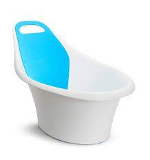 Munchkin Sit & Soak Baby Bath Tub, 0-12 Months, White, 25 x 16.25 x 15 Inch