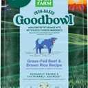Open Farm Goodbowl, Oven-Baked Small Batch Dry Dog Food - Grass-Fed Beef & Brown Rice Recipe, Includes Non-GMO Produce & Grains, 22lb Bag (352oz Bag) (22 Pound (Pack of 1))