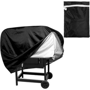 Barbecue Gas Grill Cover, 31x26x39in Garden BBQ Cover with Storage Bag, UVproof Rainproof Outdoor Heavy Duty Grill Cover Garden Barbecue Cover for Outdoor Grill