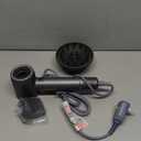 Hair Dryer, 160000 RPM Professional High Speed Ionic Blow Dryer, 500 Million Negative Ions & Heat-Control & Low Noise Hairdryer with Magnetic Diffuser for Fast Drying All Hair Types, No Heat Damage (Silver Black)