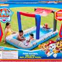 Swimways Paw Patrol Deluxe Inflatable Pool, Above Ground Pool with Canopy and Fast Inflation for Kids Aged 3 & Up