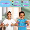 10PCS Sensory Fidget Toys for Kids Adults-Stretchy Fidget Bracelet&exture,Calming Autism Sensory Toys for Needs Autistic Children,Calm Down Toy for Toddler Girls Boys