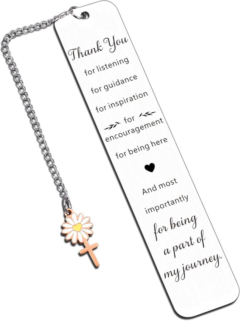 2 x Thank You Bookmark Coworker Retirement Gift for Book Lover Gifts Women, Book Accessories Bookish Gift for Teacher Women, Appreciation Bookmark Gift for Bosses Coworker Mentor Secretary Gifts for Women