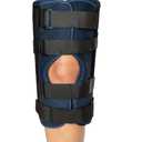 United Ortho 61012 3-Panel Knee Immobilizer, 12" Size,Navy (Blue)